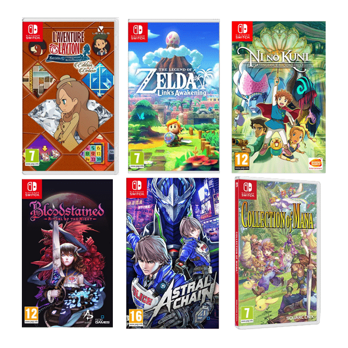 visuel produit promo adhérent fnac switch