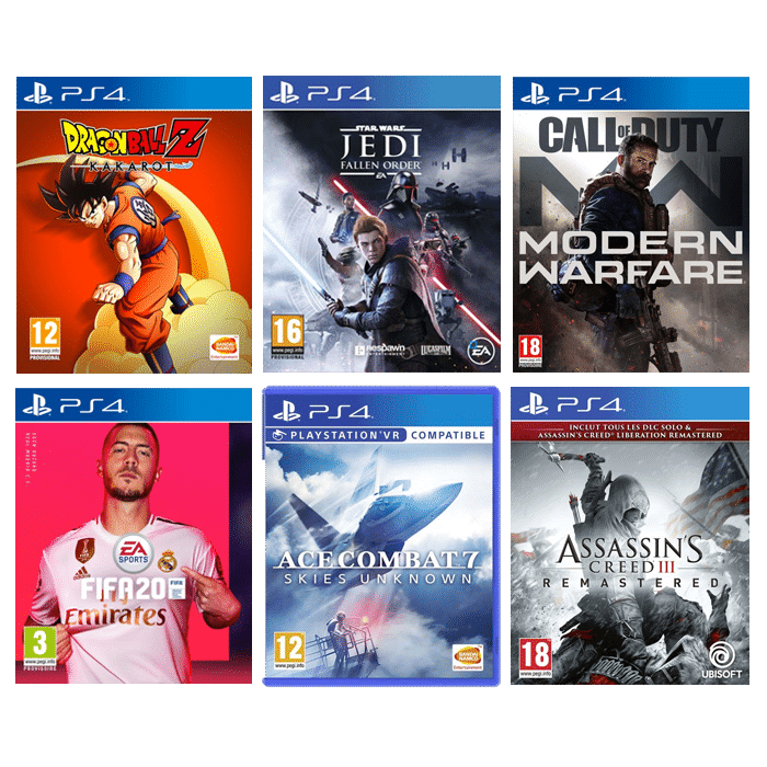 visuel produit promo adhérent fnac jeux ps4