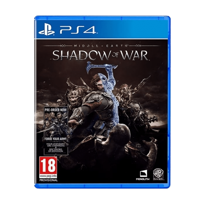 l'ombre de la guerre ps4 pas cher