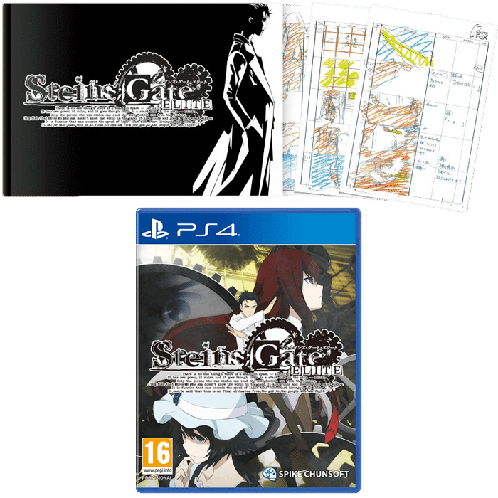 steins gate elite ps4 EDITION limitée visuel produit