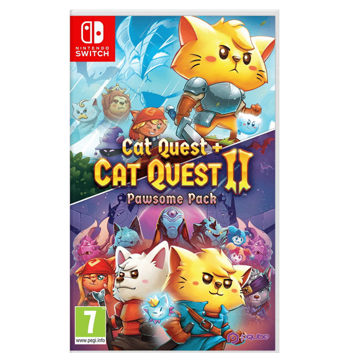 cat quest 1 et 2 compilation switch