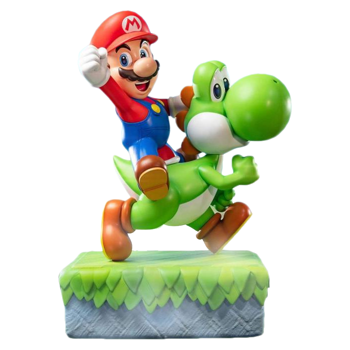 figurine first 4 figures mario et yoshi