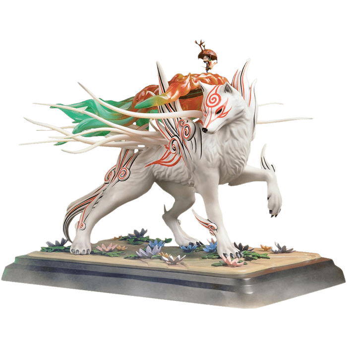 figurine first 4 figures okami shiranui