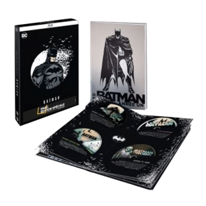 coffret blu ray batman 8 films comic book