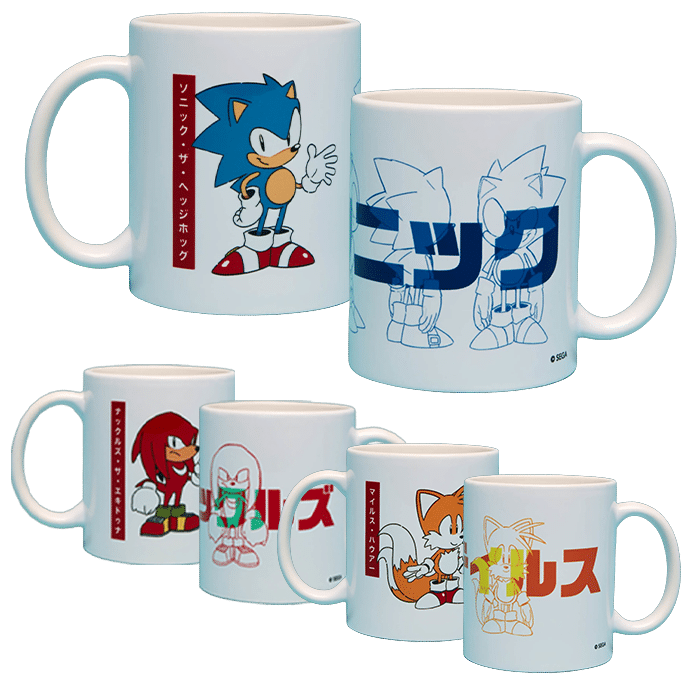 nouveaux mug sonic nouvelle collection