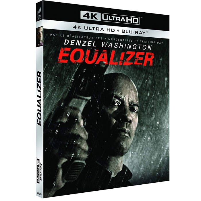equalizer blu ray 4K visuel produit