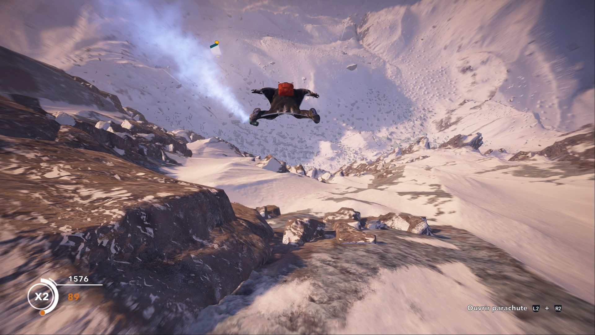 La wingsuit, diablement efficace !