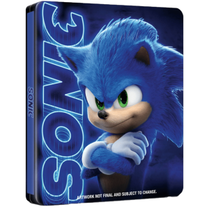 sonic blu ray 4K steelbook visuel produit provisoire