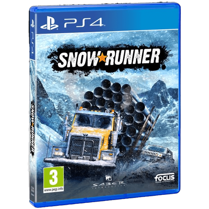 snow runner ps4 visuel produit