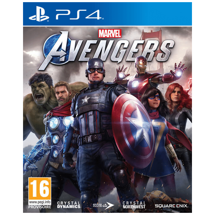 marvel avengers ps4 visuel produit