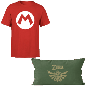 t shirt coussin nintendo