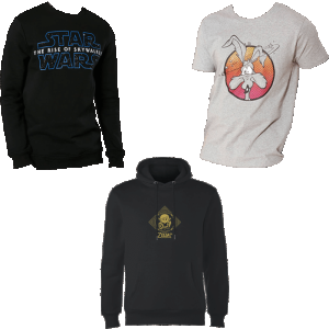 reduction selection de vetements sweats t shirt zavvi 28 02 20
