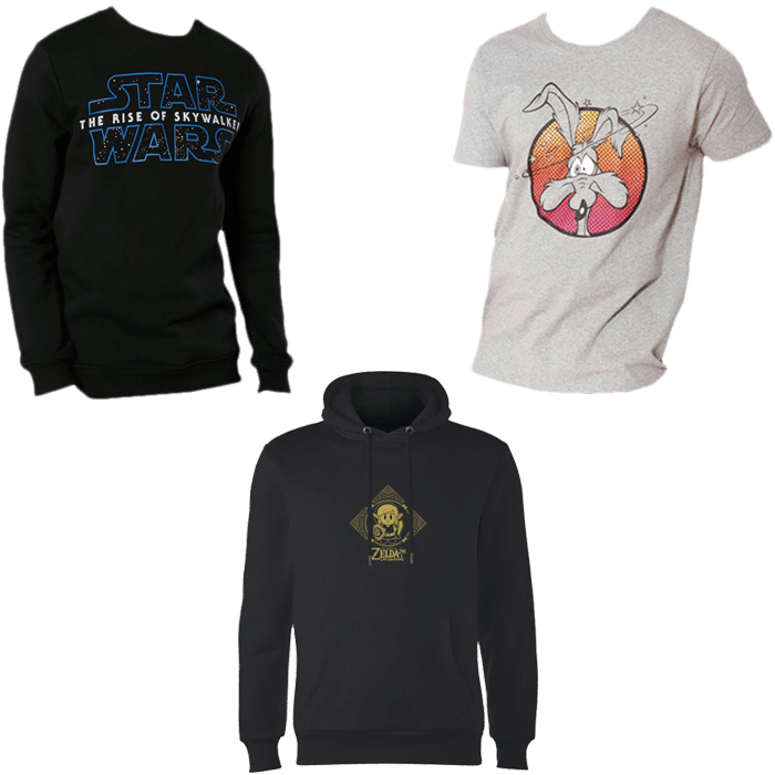 reduction selection de vetements sweats t shirt zavvi 28 02 20