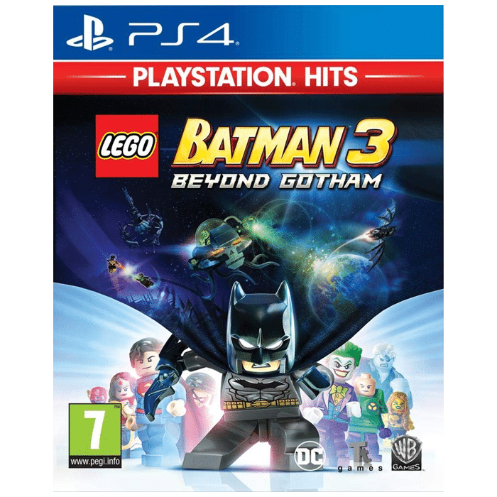 Lego batman 3 sur PS4 visuel produit playstation hits