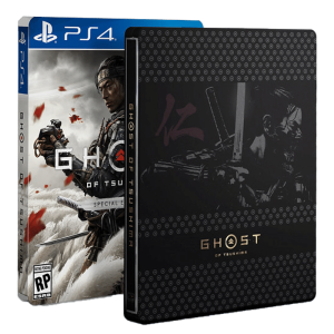 ghost of tsushima edition spéciale ps4 steelbook visuel produit