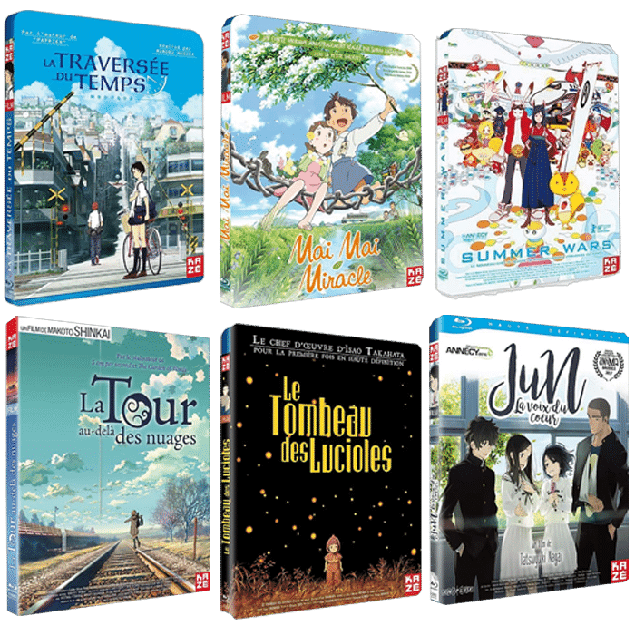 promo blu ray animation japonaise leclerc visuel produit