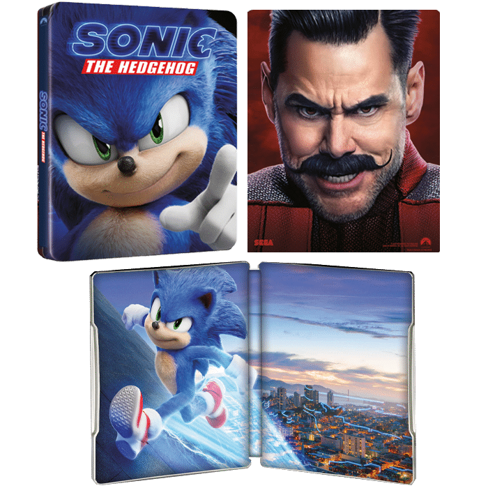 blu ray 4k sonic steelbook visuel produit