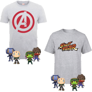 promo t shirt avengers street fighter visuel produit