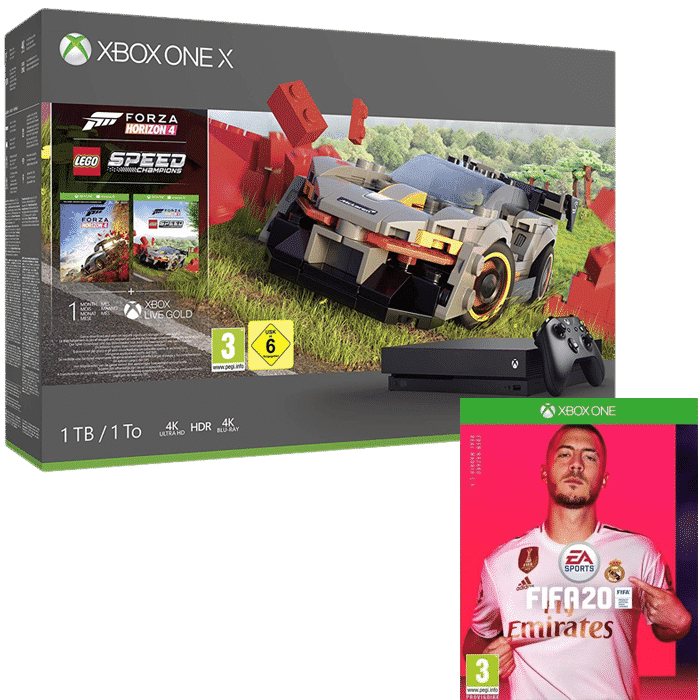Xbox One X Forza Horizon 4 DLC Lego FIFA 20