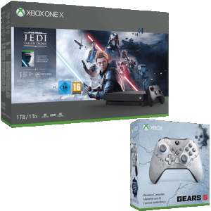 Pack Xbox One X Star Wars Jedi Fallen Order manette Gears 5