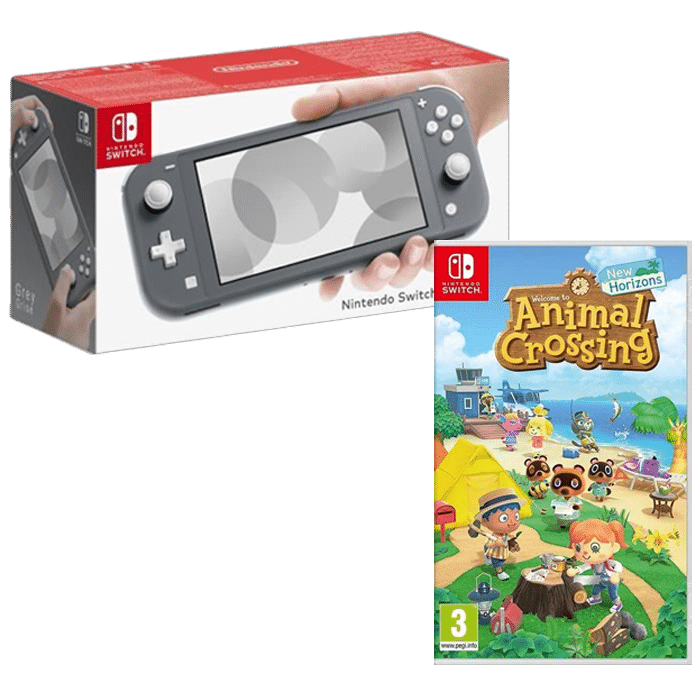 switch lite animal crossing visuel produit