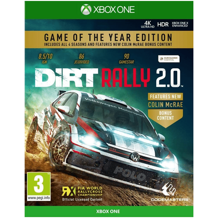 dirt rally 2 goty xbox one