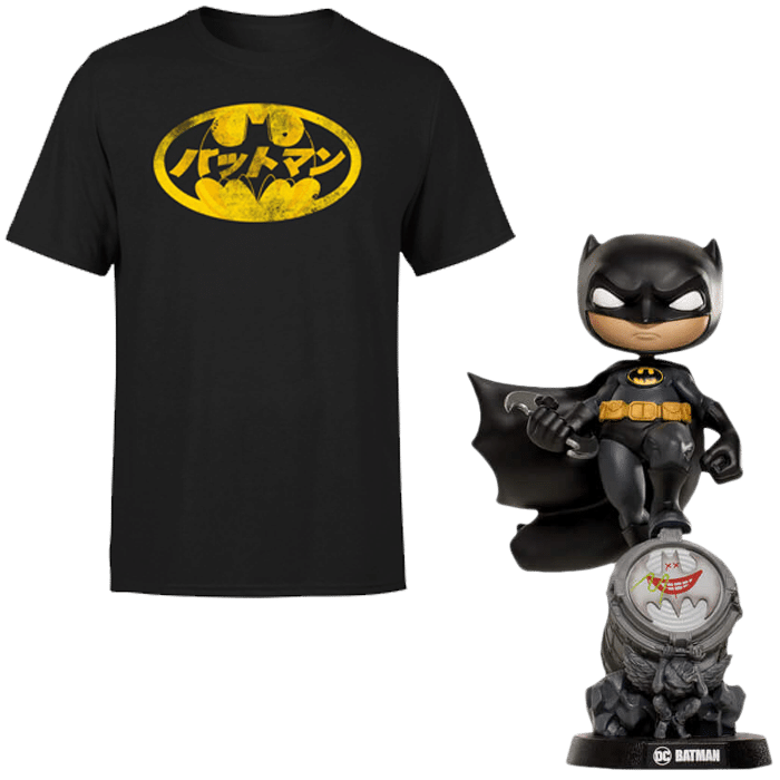 Lot Batman T shirt Figurine Iron Studios Mini Co