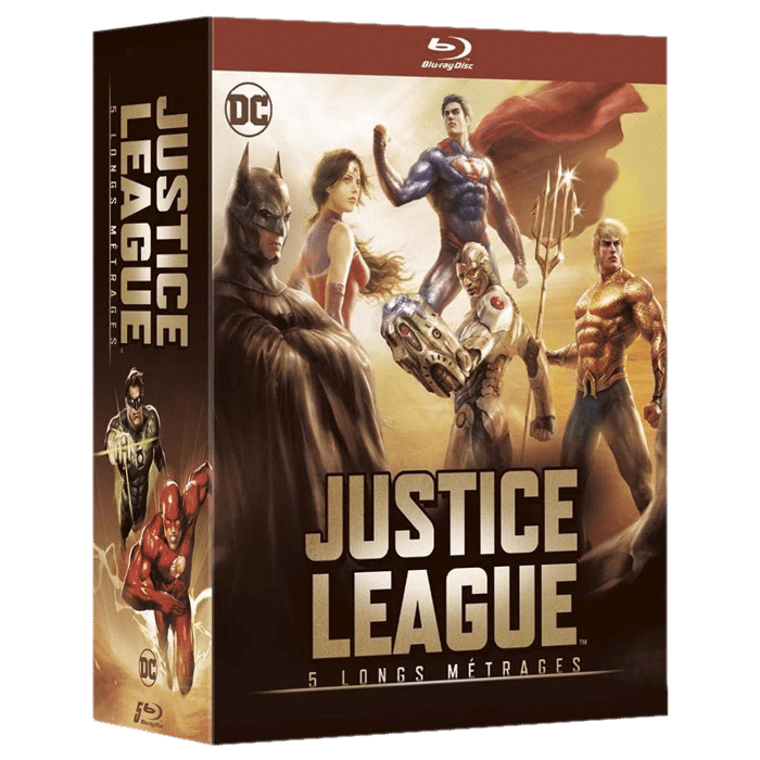 Justice League coffret 5 films Blu Ray
