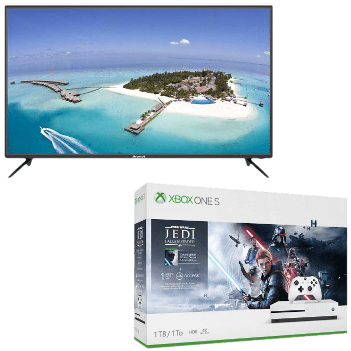 pack xbox one s avec tv hd brandt