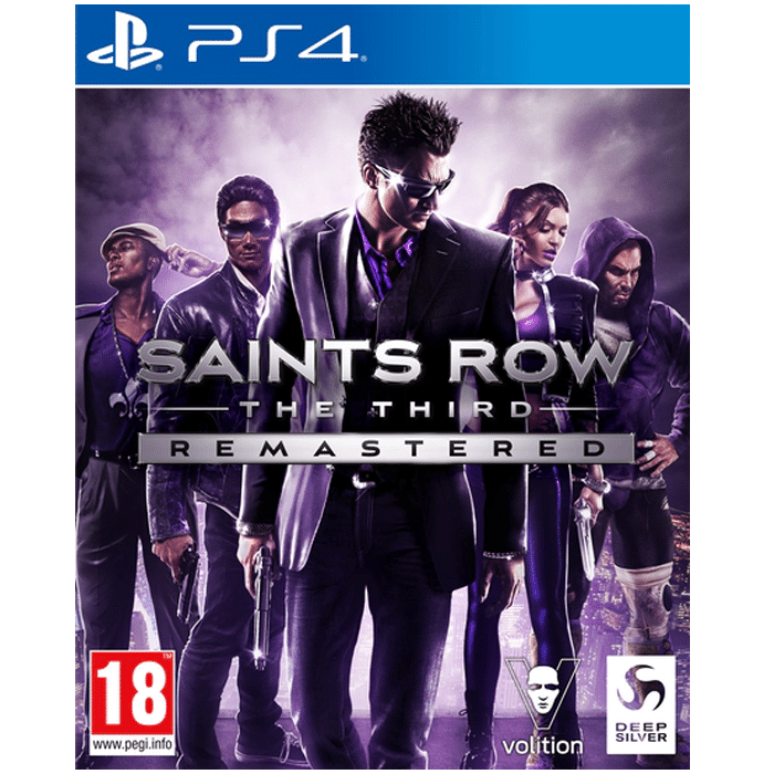 Saints Row The Third remastered PS4