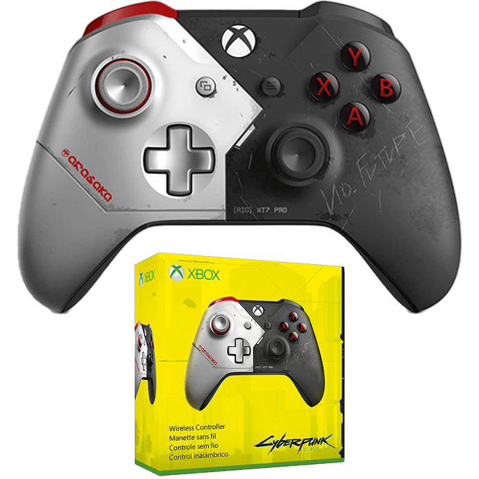 manette xbox one collector cyberpunk visuel produit