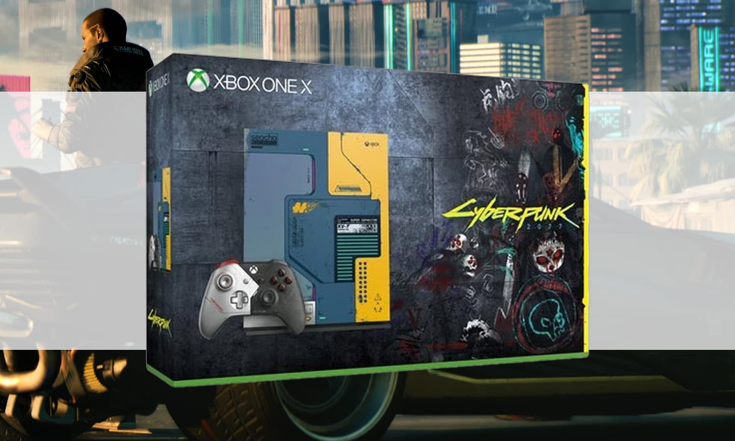 slider xbox one x cyberpunk collector