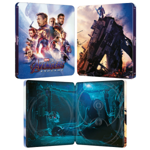 avengers endgame blu ray 4k steelbook lenticulaire visuel produit