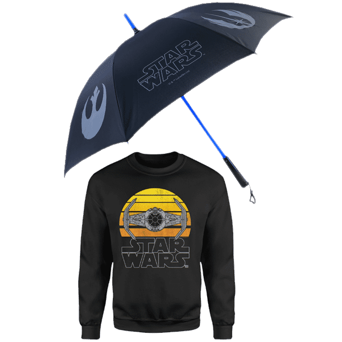 sweat star wars parapluie