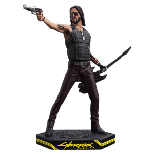 statuette silverhand cyberpunk 2077 figurine keanu reeves dark horse