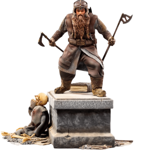 figurine gimli iron studio seigneur des anneaux