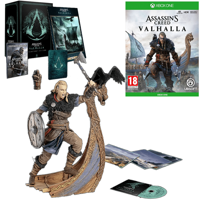 assassin's creed valhalla collector xbox one visuel produit