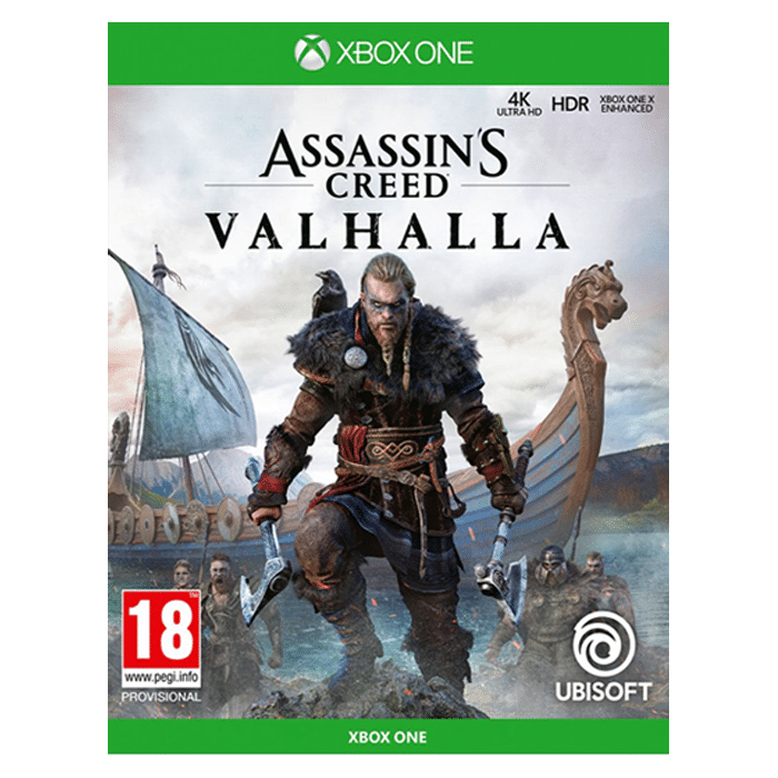 assassin's creed valhalla xbox one visuel produit