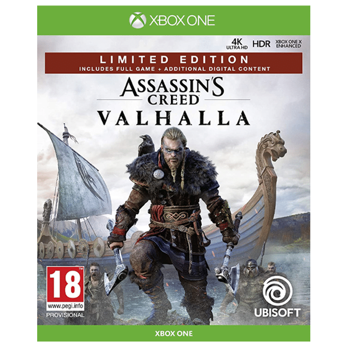 assassin's creed valhalla edition limitée XBOX visuel produit
