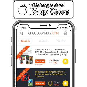 visuel produit lancement application app store version finale