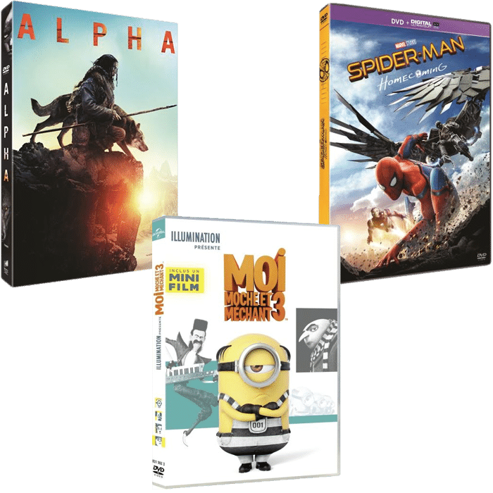 3 DVD Jeunesse fnac