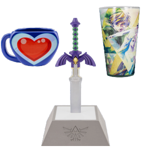 promo epee mug et verre zelda