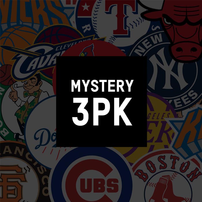 3 T-shirts Mystères Sports Americain