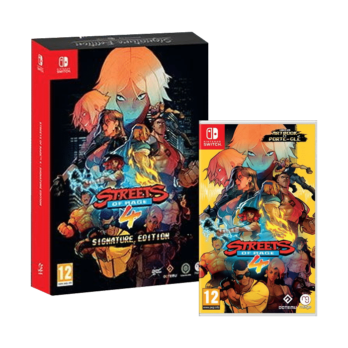 streets of rage switch signature edition visuel produit