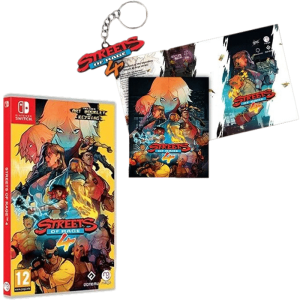 streets of rage 4 switch artbook porte clefs