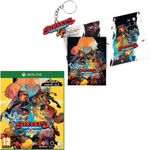 streets of rage 4 xbox one artbook porte clefs