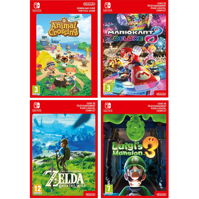 offre adhérents jeux dématerialisés switch 3DS copie