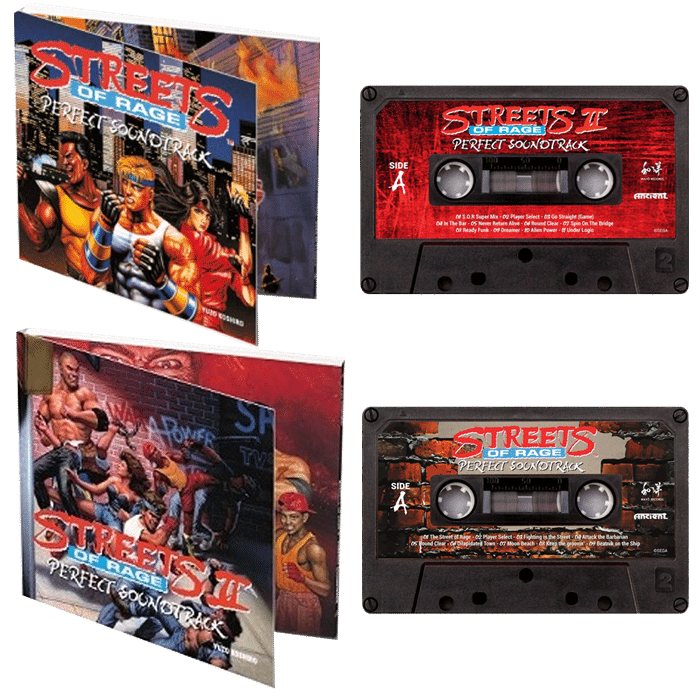 bo streets of rage cd et cassettes