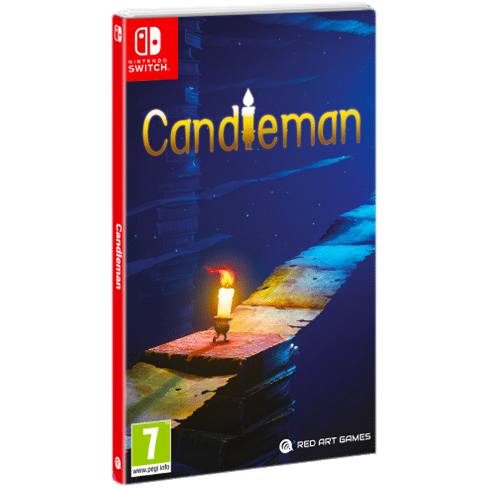 candleman switch red art games