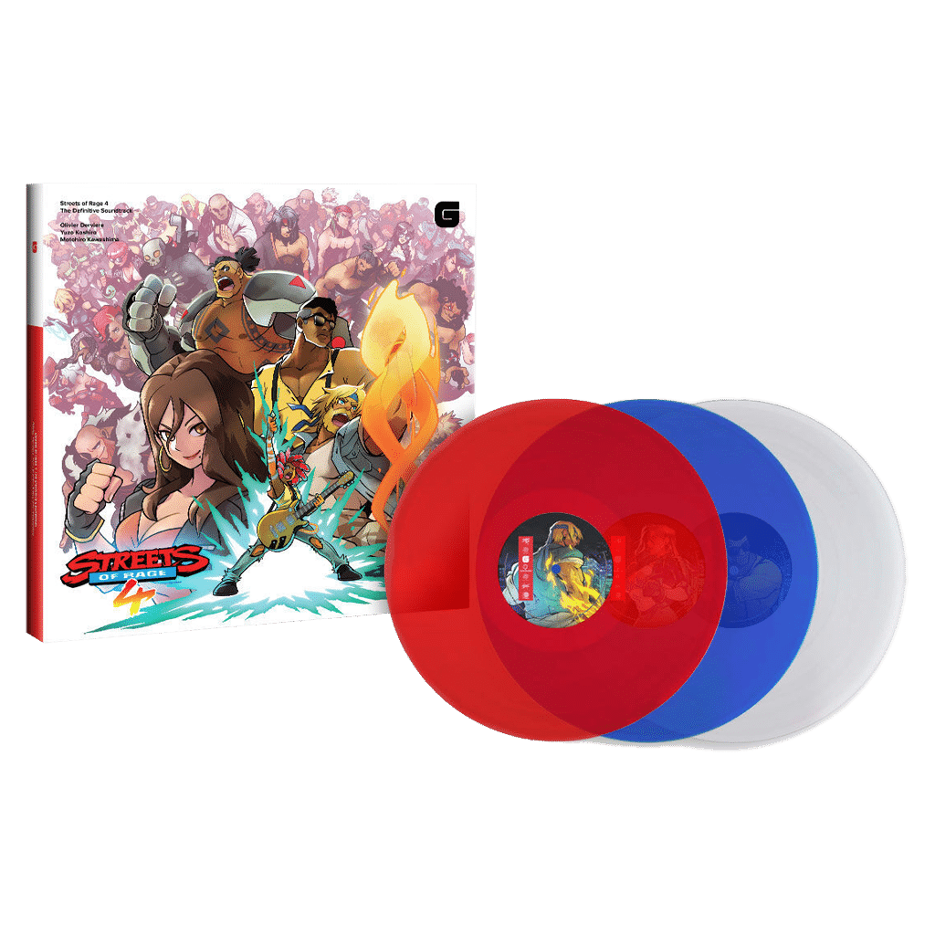 vinyles streets of rage 4 edition limitée visuel produit
